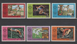 (S1628) COMOROS, 1976 (Summer OLympic Games, Montreal). Complete Set. Mi ## 275-280. MNH** - Comores (1975-...)