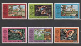 (S1628) COMOROS, 1976 (Summer OLympic Games, Montreal). Complete Set. Mi ## 275-280. MNH** - Komoren (1975-...)