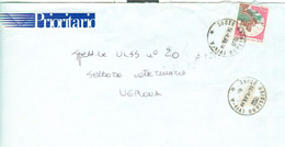 CASTELLI £.800,TARIFFA LETTERA "prioritario"1998,TIMBRO POSTE ASIGLIANO VENETO (VICENZA)-FARMACIA-TARGHETTA PRIORITARIO - 1991-00: Storia Postale