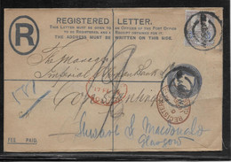 Grande Bretagne - Entiers Postaux Pour Constantinople - Stamped Stationery, Airletters & Aerogrammes