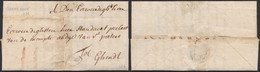 Précurseur - LAC Datée De Harelbeke (1736) + Port à La Craie Rouge II > Abbaye Van St-Pieters à Ghendt (Gand, Gent) - 1714-1794 (Oesterreichische Niederlande)