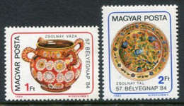 HUNGARY 1984 Stamp Day  MNH / **.  Michel 3694-95 - Nuovi