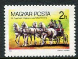 HUNGARY 1984 Carriage-driving Championship  MNH / **.  Michel 3692 - Nuovi