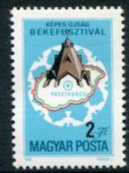 HUNGARY 1984 Peace Festival MNH / **.  Michel 3690 - Unused Stamps