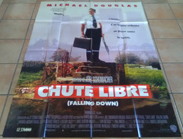 AFFICHE CINEMA FILM CHUTE LIBRE + 8 PHOTOS Joel SCHUMACHER DOUGLAS DUVALL 1993 TBE - Affiches & Posters