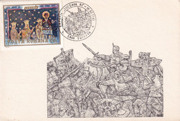 A8169- ROMANIAN MAIL POSTAGE, EXPO PHYLATELIC SUCEAVA 1983 STAMP, STATUE STEPHEN THE GREAT - Briefmarkenausstellungen