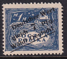 POLAND 1920 Propaganda Labels 7pfg Mint No Gum - Unclassified