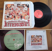 RARE French LP BOF OST 33t RPM (12") "INTERVISTA" (Federico Fellini, 1987) - Soundtracks, Film Music