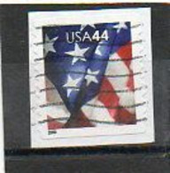 ETATS-UNIS       44 C     2009    Y&T:4156b   Roulette      Sur Fragment Oblitéré - Roulettes