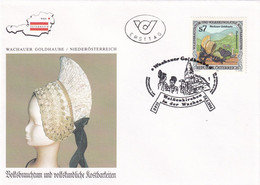 A8189 - LE BONNET D'OR DE LA WACHAU, ERSTTAG 1995  REPUBLIC OESTERREICH USED STAMP ON COVER AUSTRIA - Cartas & Documentos