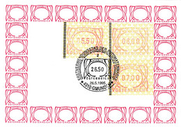 A8197 - COVER LETTER 1995  REPUBLIC OESTERREICH USED STAMP ON COVER AUSTRIA - Cartas & Documentos
