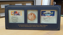 1975 - IN COMMEMORATION OF THE  APOLLO-SUYUZ SPACE MISSION 1975 - America Del Nord