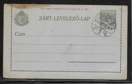 Hongrie - Entiers Postaux - Postal Stationery