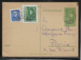 Hongrie - Entiers Postaux - Postal Stationery