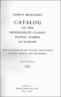 Catalog Of The Imporforate Classic Postal Stamps Of Europe - Other & Unclassified