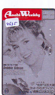 Télécarte Japon * DEBBIE GIBSON * (4635) MOVIE * JAPAN Phonecard * Kino - Kino