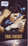 Télécarte Japon * CINEMA * FINAL FANTASY *  (4599) MOVIE * JAPAN Phonecard * Kino - Kino