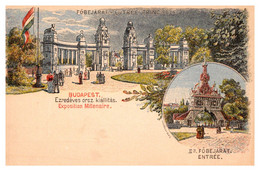 Hongrie - Entiers Postaux Gruss 1896 - TB - Postal Stationery