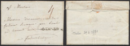 Précurseur - LAC Datée De Trelon (1771) + Obl Linéaire AVESNES Et Port 4 Sols > Fontaine-l'évêque., Curé. TB - 1714-1794 (Pays-Bas Autrichiens)