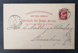 Norvège - Norway - Timbre(s) Sur Entier Postal - TB - D070 - Storia Postale