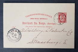 Norvège - Norway - Timbre(s) Sur Entier Postal - TB - D071 - Storia Postale