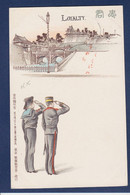 CPA Japon Japan Asie Militaria Circulé Voir Dos Litho Guerre War Allemagne Germany - Autres & Non Classés