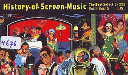 Télécarte Japon * History Of Screen Music * (4676) MOVIE * JAPAN Phonecard * Kino - Kino