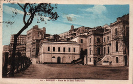 Bougie (Bejaia, Algérie) Place De La Sous-Préfecture - Photo Albert - Carte Colorisée N° 22 - Bejaia (Bougie)