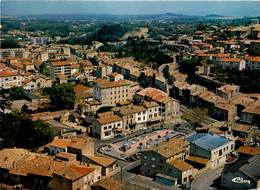 Livron * Vue Générale Aérienne Et Place Du Village - Otros & Sin Clasificación