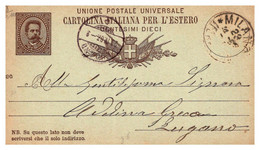 Italie - Entiers Postaux - Andere & Zonder Classificatie