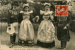 Pont Aven * Pardon Des Fleurs D'ajoncs * Concours De Danse * Groupe De Danseurs * Coiffe Costume * Coiffes Bretonnes - Pont Aven