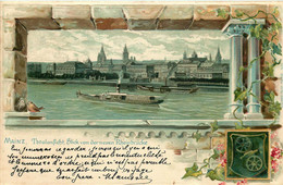 ALLEMAGNE  MAINZ  ( Lithographie 1900 ) - Mainz