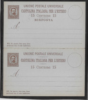 Italie - Entiers Postaux - Autres & Non Classés