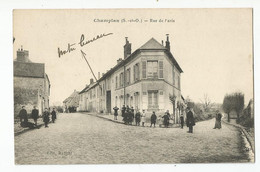 91 Essonne Champlan Rue De Paris 1915 Bureau Du Secteur 156 Du 106 Rt 10e Cie - Autres Communes