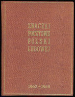 Poland Collection 1962-1963 CTO - Volledige Jaargang