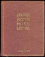 Poland Collection 1964-1965 CTO - Ganze Jahrgänge