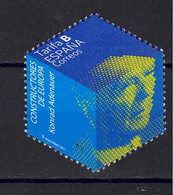 ESPAÑA 2021 ** MNH ED. 5492 CONSTRUCTORES DE EUROPA. KONRAD ADENAUER - Neufs