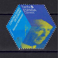 ESPAÑA 2021 ** MNH ED. 5492 CONSTRUCTORES DE EUROPA. KONRAD ADENAUER - Unused Stamps