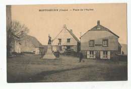 15 Cantal Montgreleix Café Place De L'église - Other & Unclassified