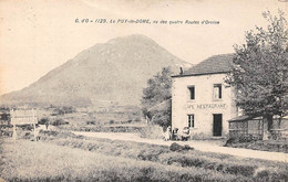 Puy De Dôme         63        Vue Des Quatre Routes D'Orcine   Café Restaurant     (voir Scan) - Sonstige & Ohne Zuordnung