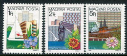 HUNGARY 1983 Holiday Resorts MNH / **.  Michel 3647-49 - Nuovi