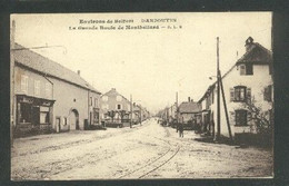 90 - Danjoutin - La Grande Route De Montbéliard Les Rails Du Tramway - Danjoutin