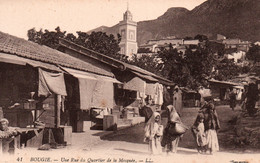 Bougie (Bejaia, Algérie) Une Rue Du Quartier De La Mosquée - Carte LL N° 41 Non Circulée - Other & Unclassified