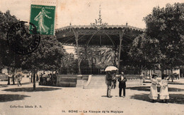 Bone (Annaba Algérie) Le Kiosque De La Musique - Collection Idéale P.S. - Carte N° 14 - Annaba (Bône)