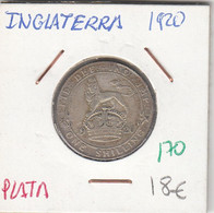 CR0170 MONEDA INGLATERRA PLATA 1 SHILLING 1920 - Altri & Non Classificati