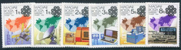 HUNGARY 1983 World Communications Year MNH / **.  Michel  3636-41 - Neufs