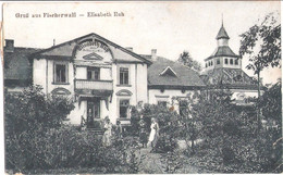 Gruß Aus Fischerwall Seilershof GRANSEE Haus Elisabeth Ruh Belebt 17.10.1919 Infla Frankatur - Gransee