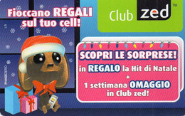 ITALY - FREE CARD - CLUB ZED - NOT PHONE CARD - Other & Unclassified