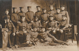 Soldaten Foto AK, Esslingen - Characters