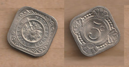 ANTILLAS HOLANDESAS  5 Cents - 1963  Copper-nickel • 4.5 G • ⌀ 21.3 Mm KM# 6, Schön# 43 - Nederlandse Antillen